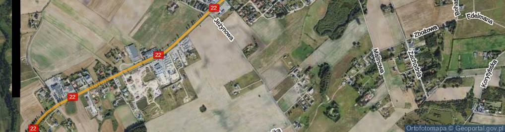 Zdjęcie satelitarne Jeżynowa ul.